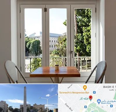 شیشه دوجداره در فلکه گاز شیراز 