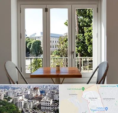 شیشه دوجداره در ولنجک 