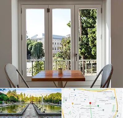 شیشه دوجداره در سرسبز 