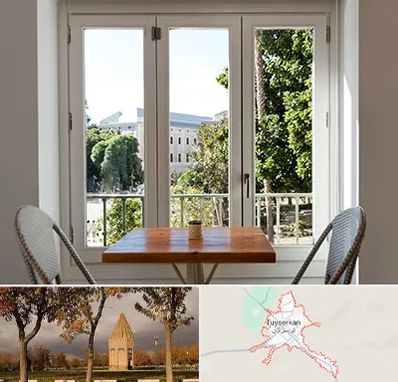 شیشه دوجداره در تویسرکان