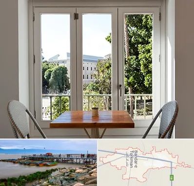 شیشه دوجداره در بندر ترکمن