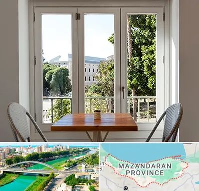 شیشه دوجداره در مازندران