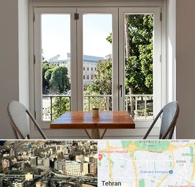 شیشه دوجداره در مرزداران 