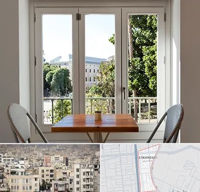 شیشه دوجداره در اسکندری