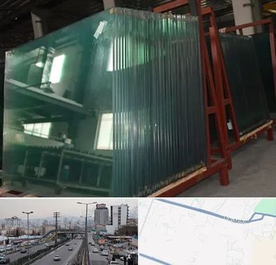 شیشه بری سیار در بلوار ارتش