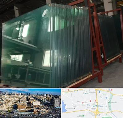 شیشه بری سیار در شهرک راه آهن 