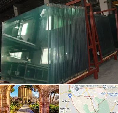 شیشه بری سیار در شهر ری