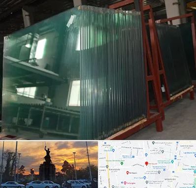 شیشه بری سیار در میدان حر 