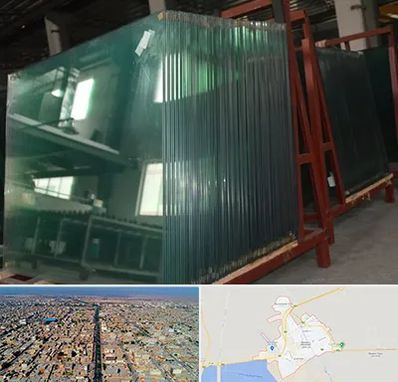 شیشه بری سیار در بندر ماهشهر