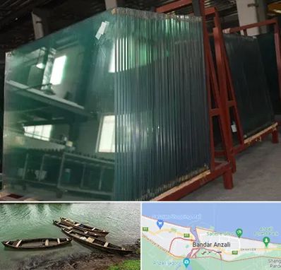 شیشه بری سیار در بندر انزلی