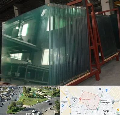 شیشه بری سیار در شاهین ویلا کرج 