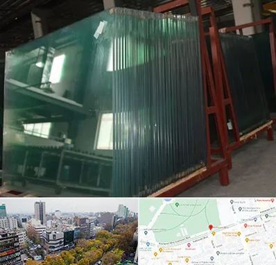 شیشه بری سیار در بلوار کشاورز 