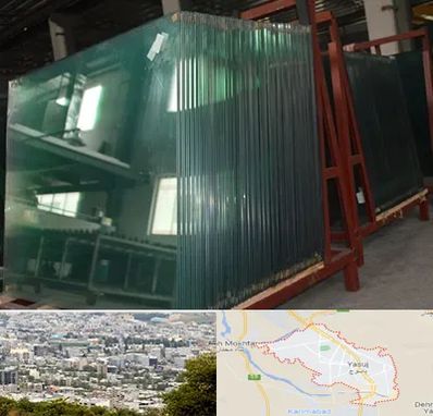 شیشه بری سیار در یاسوج