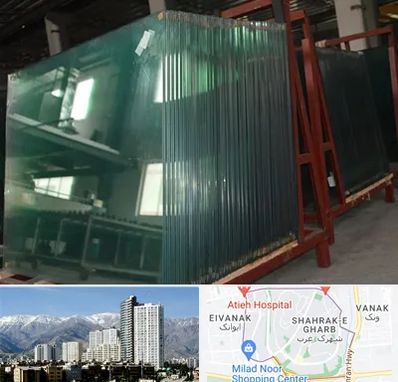 شیشه بری سیار در شهرک غرب 