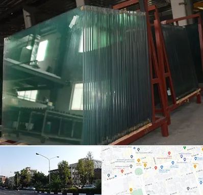 شیشه بری سیار در میدان کاج 