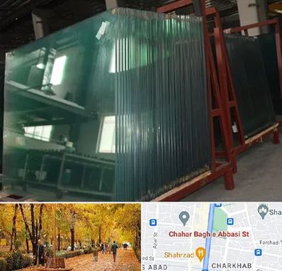 شیشه بری سیار در چهارباغ اصفهان 