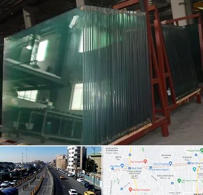 شیشه بری سیار در پیروزی 