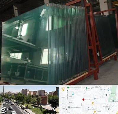 شیشه بری سیار در شهرک آزمایش 