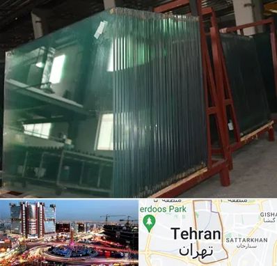 شیشه بری سیار در صادقیه 