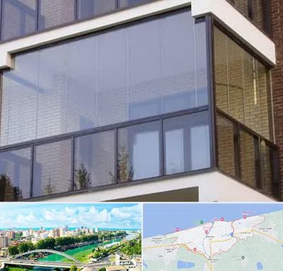 شیشه بالکنی در بابلسر