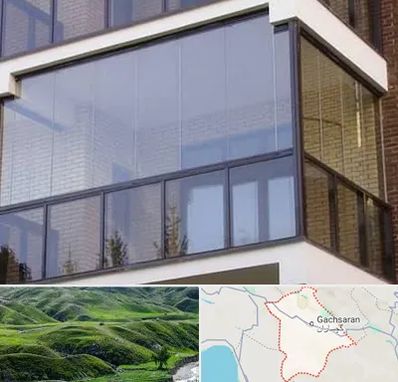 شیشه بالکنی در گچساران