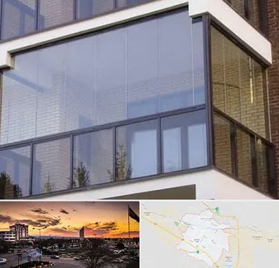 شیشه بالکنی در قوچان