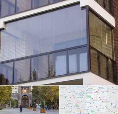 شیشه بالکنی در منطقه 12 تهران 