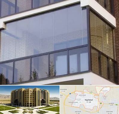 شیشه بالکنی در نجف آباد