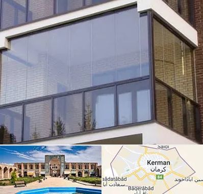 شیشه بالکنی در کرمان