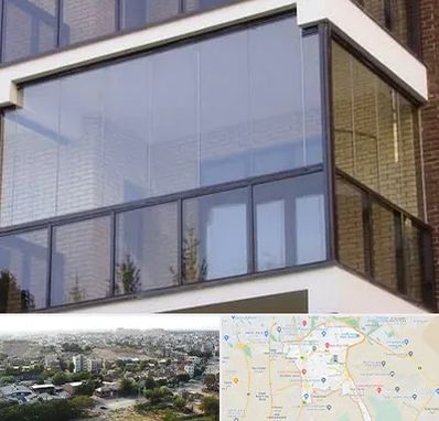 شیشه بالکنی در منطقه 20 تهران