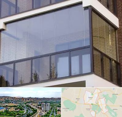 شیشه بالکنی در شهریار