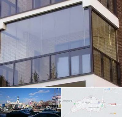 شیشه بالکنی در ماهدشت کرج 