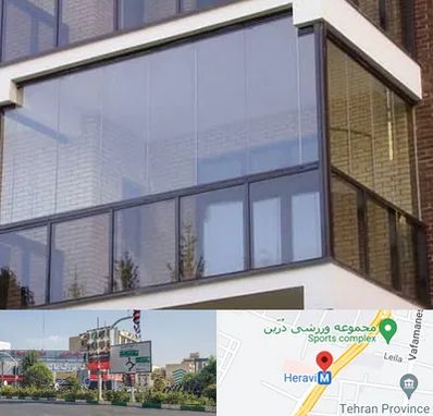 شیشه بالکنی در هروی 