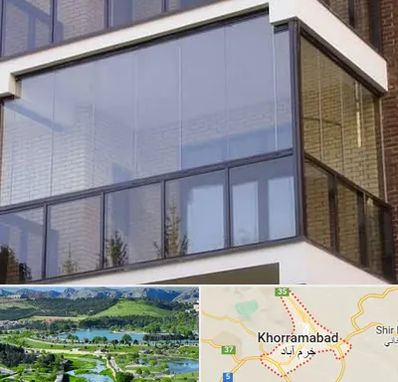 شیشه بالکنی در خرم آباد