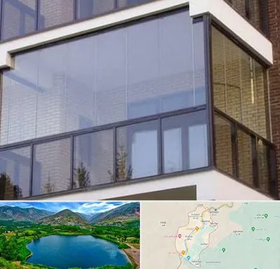 شیشه بالکنی در رودبار