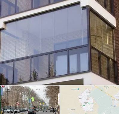 شیشه بالکنی در نظرآباد کرج 