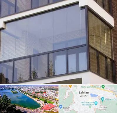 شیشه بالکنی در لاهیجان