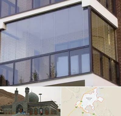 شیشه بالکنی در شهرضا