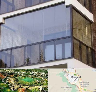 شیشه بالکنی در بروجرد