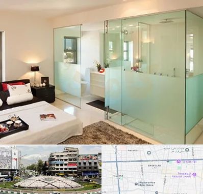 شیشه سکوریت در مرکز تهران