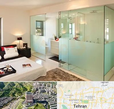 شیشه سکوریت در شمال تهران 