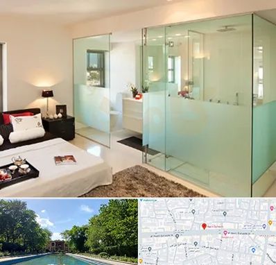 شیشه سکوریت در هشت بهشت اصفهان 