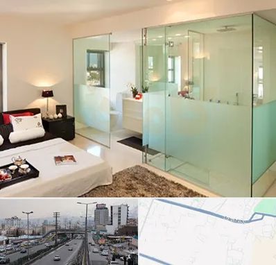 شیشه سکوریت در بلوار ارتش