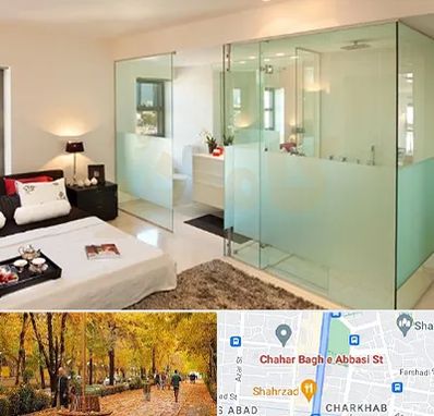 شیشه سکوریت در چهارباغ اصفهان 