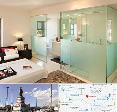 شیشه سکوریت در کارگر جنوبی 