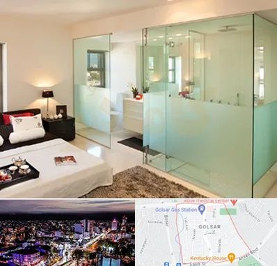 شیشه سکوریت در گلسار رشت 