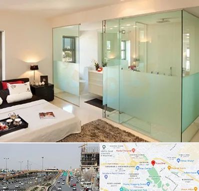 شیشه سکوریت در بلوار توس مشهد 