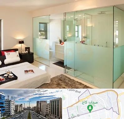 شیشه سکوریت در سعادت آباد 