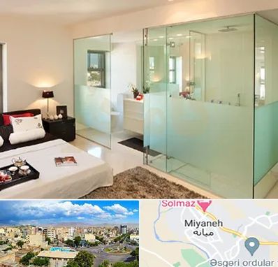 شیشه سکوریت در میانه