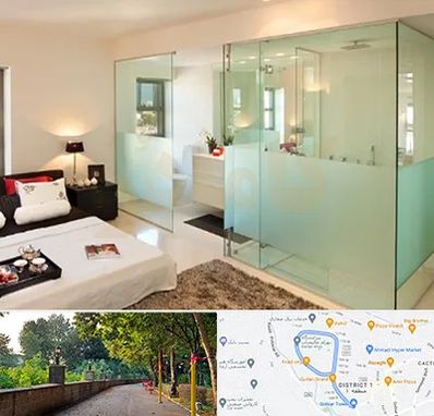 شیشه سکوریت در فلکه گاز رشت 